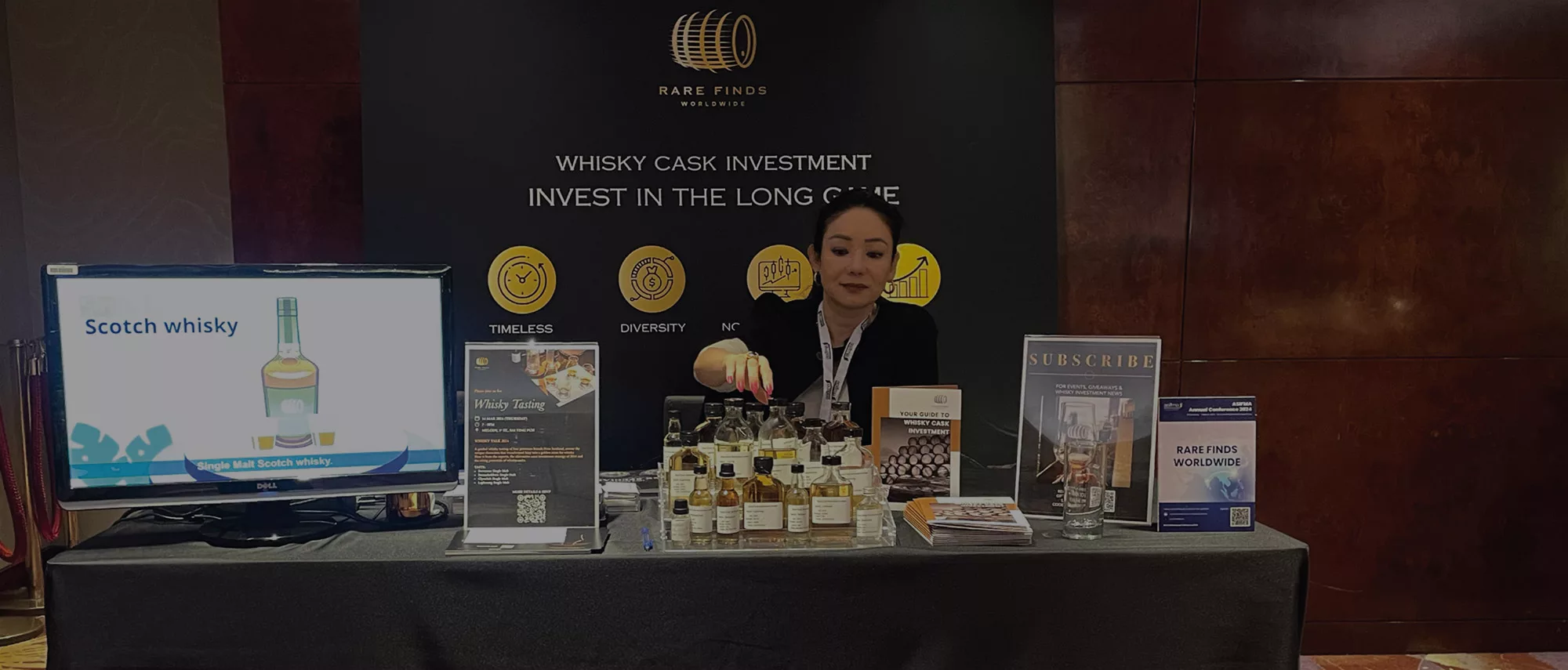Rare Finds Worldwide Educates Delegates on Rare Cask Investment at ASIFMA 2024
